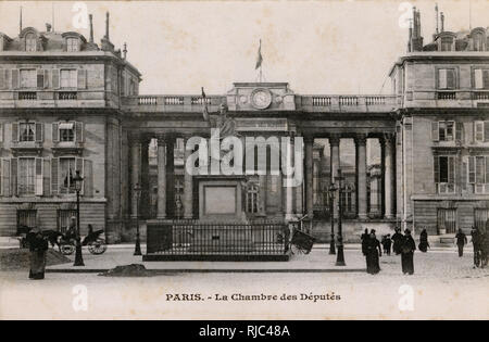 Paris, Frankreich - La Chambre des Deputes Stockfoto