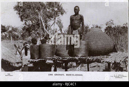 Jurs Granary - Bahr El-Ghazal, Sudan Stockfoto