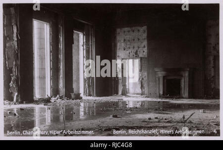 Berlin, Deutschland - nach WW2 - Hitlers Kanzlei Stockfoto