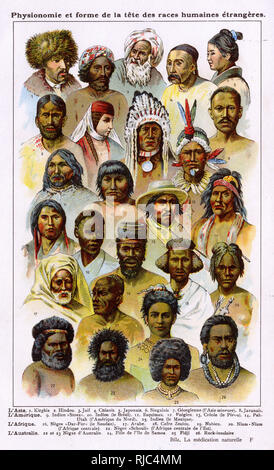 Anführer verschiedener indigener Völker aus der ganzen Welt Stockfoto