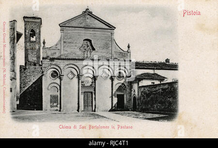 Pistoia, Toskana, Italien, Chiesa di San Bartolomeo in Pantano Stockfoto