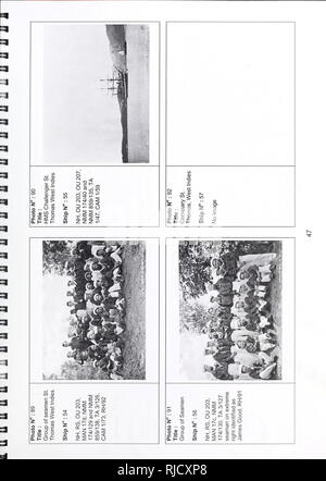 . Die Challenger Expedition, 1872-1876: Eine visuelle Index. . Bitte beachten Sie, dass diese Bilder sind von der gescannten Seite Bilder, die digital für die Lesbarkeit verbessert haben mögen - Färbung und Aussehen dieser Abbildungen können nicht perfekt dem Original ähneln. extrahiert. Brunton, Eileen C.. London: Natural History Museum Stockfoto