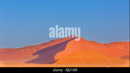 Hohen roten Sanddünen Stockfoto