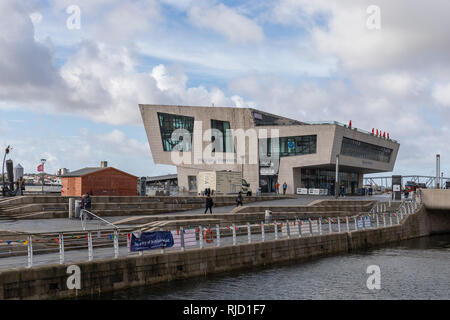 Mersey Ferries Terminal am Pier Head, Liverpool, Liverpool, Merseyside, UK Stockfoto
