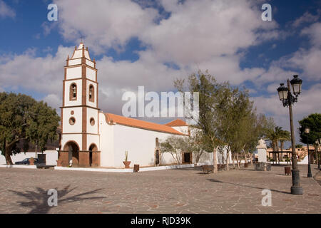 Pfarrkirche Santo Domingo de Guzman Tetir, Fuerteventura, Kanarische Inseln, Spanien, Europa Stockfoto