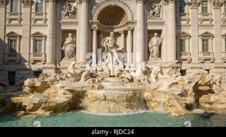 Trevi-Brunnen in Rom, Italien Stockfoto