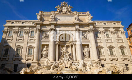 Trevi-Brunnen in Rom, Italien Stockfoto