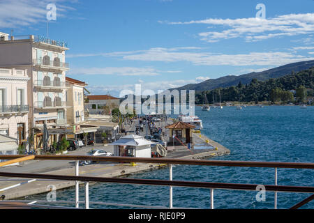 Nicht überraschend, Poros Island ist die beliebteste Wochenende Ziel der Athener. Es ist wunderschön! Stockfoto