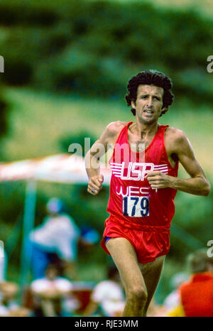 Frank Kürzere konkurrieren in der National Sports Festival 1979 Stockfoto