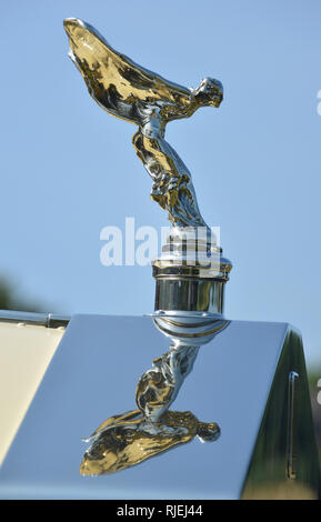 Rolls Royce Maskottchen Stockfoto