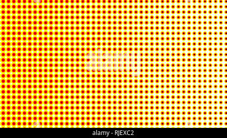 Bunte Punkte halftone Schein nach außen bunt abstrakt. verblasst bunten Schwarzweiß gepunkteten Muster Stockfoto