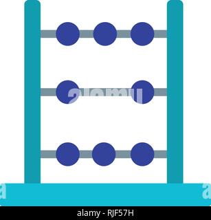 ABACUS Vektor Icon Zeichen Symbol Vektor Illustration für den privaten und gewerblichen Gebrauch... Reinigen Sie trendige Symbol... Stock Vektor