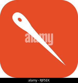 Nadel Vektor Icon Zeichen Symbol Vektor Illustration für den privaten und gewerblichen Gebrauch... Reinigen Sie trendige Symbol... Stock Vektor