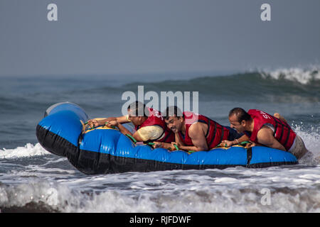 Wassersport in Indien Kokan Stockfoto