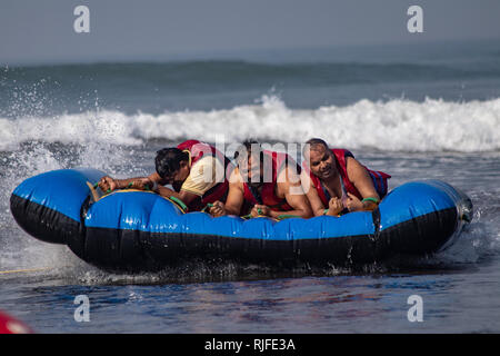 Wassersport in Indien Kokan Stockfoto