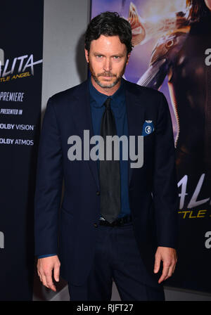 Los Angeles, USA. 05 Feb, 2019. Wird Beinbrink kommt bei der Premiere von Twentieth Century Fox's Battle Angel Alita bei Westwood Regency Theater am Februar 05, 2019 in Los Angeles, Kalifornien. Credit: Tsuni/USA/Alamy leben Nachrichten Stockfoto