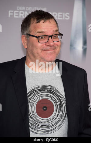 Düsseldorf, Deutschland. 31 Jan, 2019. ELTON, Moderator, Porträt, Porträt, Porträt, Schnitt einzelnen Bild, einzigen Motiv, Verleihung des Deutschen Fernsehpreis, Deutscher Fernsehpreis 2018 in Köln, am 31.01.2019. | Verwendung der weltweiten Kredit: dpa/Alamy leben Nachrichten Stockfoto