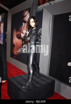 Westwood, der Vereinigten Staaten von Amerika. 05 Feb, 2019. WESTWOOD, CA - 05. Februar: Atmosphäre bei der Premiere von Twentieth Century Fox "Alita: Battle Angel' bei Westwood Regency Theater am Februar 05, 2019 in Los Angeles, Kalifornien. Quelle: Jeffrey Mayer/Alamy leben Nachrichten Stockfoto
