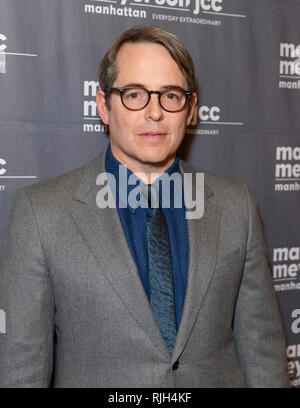 Schauspieler Matthew Broderick besucht Special Screening zu Staub an Marlene Meyerson GBA Manhattan (Foto von Lew Radin/Pacific Press) Stockfoto