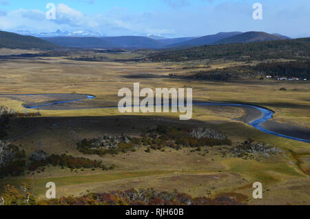 Karukinka, einem unberührten Biosphärenreservat im Herzen von Tierra del Fuego, Südchile Stockfoto