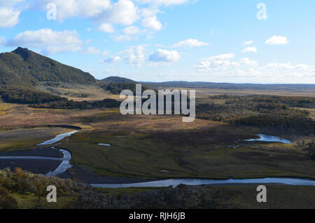 Karukinka, einem unberührten Biosphärenreservat im Herzen von Tierra del Fuego, Südchile Stockfoto