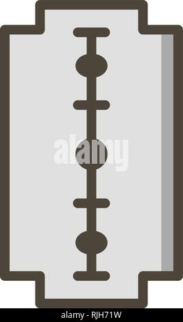 Rasiermesser Vektor Icon Zeichen Symbol Vektor Illustration für den privaten und gewerblichen Gebrauch... Reinigen Sie trendige Symbol... Stock Vektor