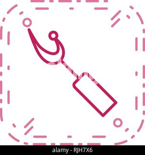 Ripper Vektor Icon Zeichen Symbol Vektor Illustration für den privaten und gewerblichen Gebrauch... Reinigen Sie trendige Symbol... Stock Vektor