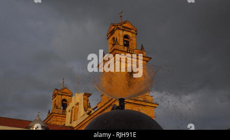 Basílica de Nuestra Señora de Chiquinquirá Stockfoto