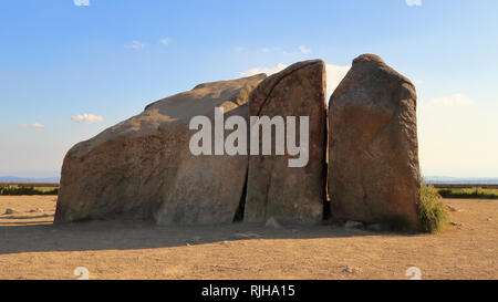 Brocken Gipfel Stein. Den höchsten Gipfel im Harz, Sachsen-Anhalt, Deutschland. Höhe 1.141 m (3,743 ft). Stockfoto