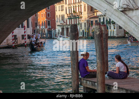 Rialto, Venedig, Italien, Europa Stockfoto