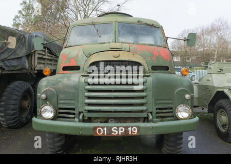 Bedford RL, 1963, eine britische Militär mittlere Lkw oder Lkw, in Aldershot Military Museum in Hampshire, Großbritannien Stockfoto