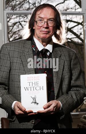 Professor Ronald Hutton, der am Chipping Campden Literatur Festival im Jahr 2018 erscheint Stockfoto