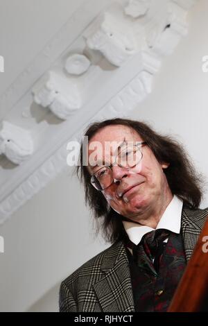 Professor Ronald Hutton, der am Chipping Campden Literatur Festival im Jahr 2018 erscheint Stockfoto