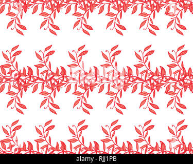 Vintage Floral Seamless Background Stockfoto