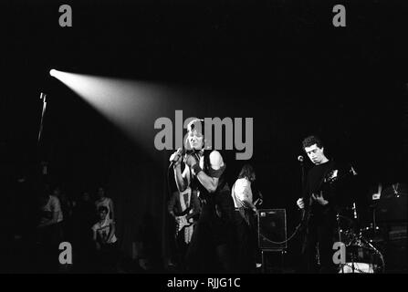 Jacques Higelin in Konzert in Lyon, 1977 Stockfoto