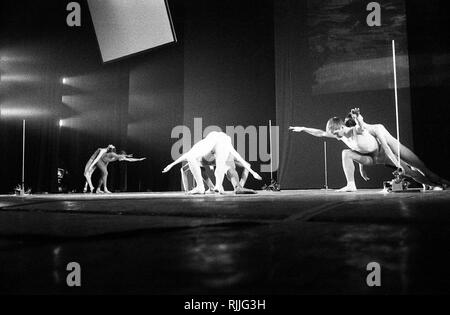 Variationen V-Merce Cunningham Dance Company, Théâtre des Champs Elysées, 1966 Stockfoto