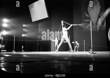 Variationen V-Merce Cunningham Dance Company, Théâtre des Champs Elysées, 1966 Stockfoto