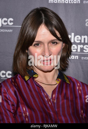 New York, USA. 5. Februar 2019. Emily Mortimer und Alessandro Nivola teilnehmen zu Staub' New York Siebung an der GBA am Februar 05, 2019 in New York City. Credit: Erik Pendzich/Alamy leben Nachrichten Stockfoto