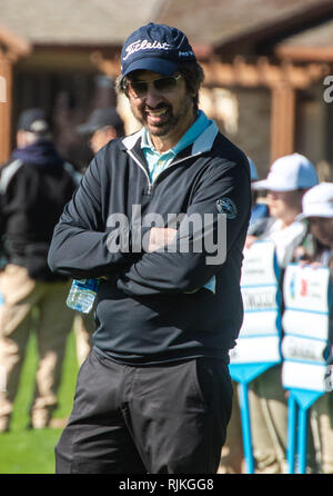 Monterey, USA. 06 Feb, 2019. PEBBLE BEACH, Kalifornien - Februar 06: Ray Romano wird während der 3M Celebrity Challenge bei AT&T Pebble Beach - morgens gesehen am Februar 06, 2019 in Pebble Beach, Kalifornien. Foto: Chris Tuite/imageSPACE Credit: Imagespace/Alamy leben Nachrichten Stockfoto