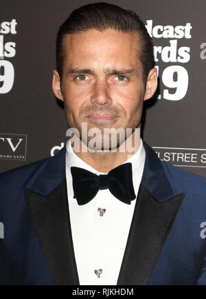 London, Großbritannien. 6 Feb, 2019. Spencer Matthews am Broadcast Awards 2019 im Grosvenor House, Park Lane, Mayfair gesehen. Credit: Keith Mayhew/SOPA Images/ZUMA Draht/Alamy leben Nachrichten Stockfoto