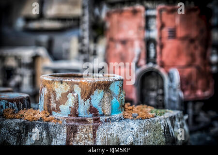 Magd futuristische gaming Terrain für tabletop Wargames Stockfoto