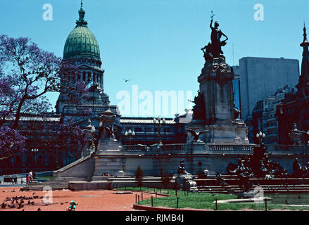 Argentinischen Nationalkongress, Buenos Aires Stockfoto