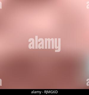 Rose Gold Folie Verlaufshintergrund, Vector Illustration. Stock Vektor