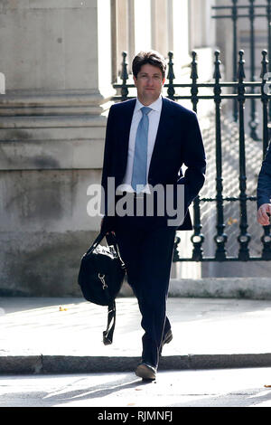 Andrew Feldman in der Downing Street in London am 3. Sep 2013. Stockfoto