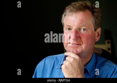 Reggie Heyworth, Geschäftsführer der Cotswold Wildlife Park in Witney, Oxfordshire. 18. Juni 2018 Stockfoto