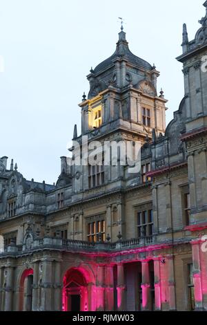 Westonbirt School, einen Co-educational unabhängige Tag und Internat für Jungen und Mädchen im Alter von 11 bis 18 in der Nähe von Tetbury in Gloucestershire, Vereinigtes Königreich. Stockfoto