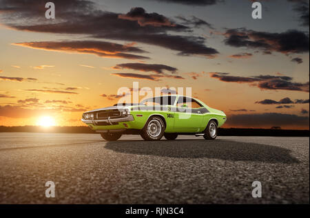 1970 dodge Challenger T / A Stockfoto