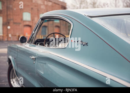 1966er Dodge Charger Stockfoto