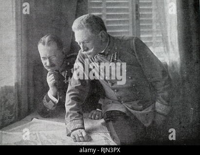 Conrad von Hotzendorf (1852-1925), Chef des Stabes, österreichisch-ungarischen Armee. Weltkrieg 1915 Stockfoto