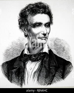 Abbildung: Abraham Lincoln (1809-1865), US-Präsident 1861-1865. Stockfoto